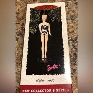 Vintage Hallmark Keepsake Barbie Ornament. Debut-1959. New in box